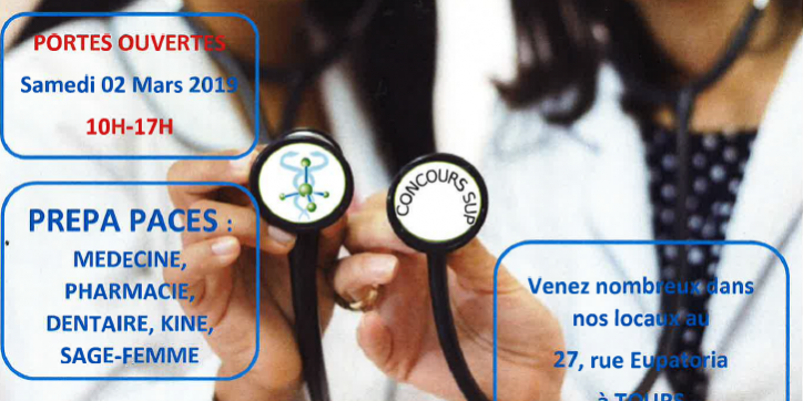 PORTES OUVERTES CONCOURS SUP – 02 MARS 2019