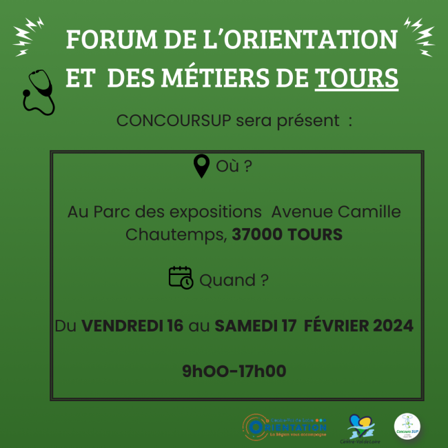 Forum Orientation Tours 16-17 Février 2024